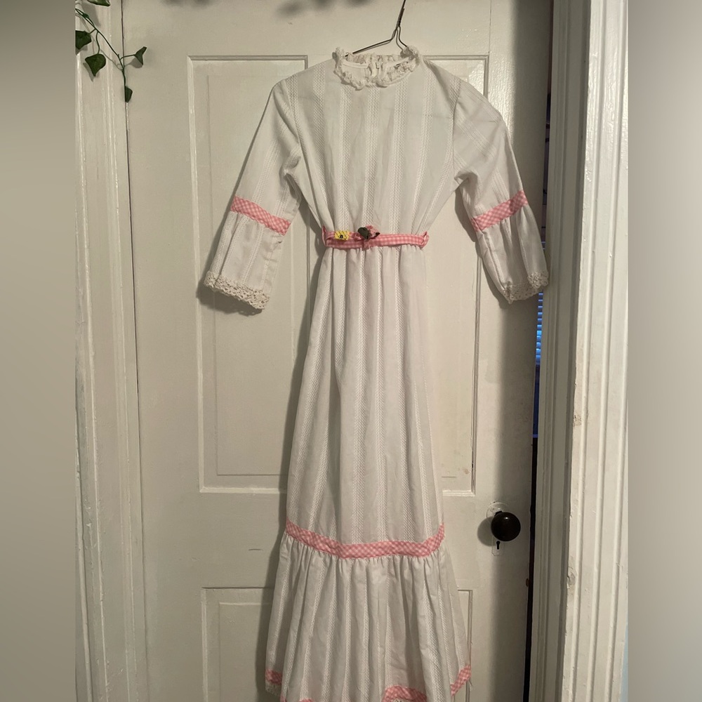 Vintage 70s Youngland Youth Dress Size 8